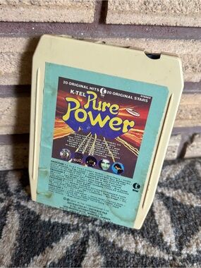 70's K-Tel Pure Power 8-Track - 70's 8-Track - Classic Rock Music - Disco Dance
